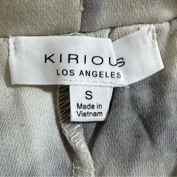 KIRIOUS LOS ANGELES Tie Dye Knit Drawstring Shorts Size Small NWT - Picture 4 of 6